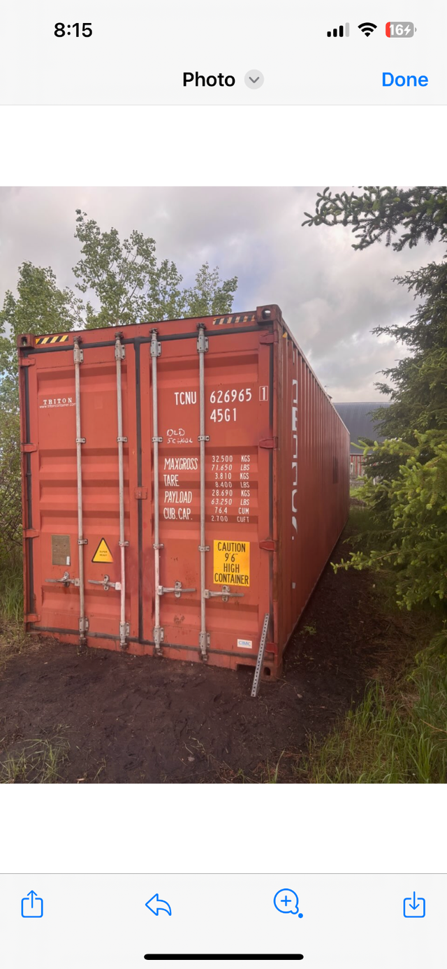 40 foot sea can for sale