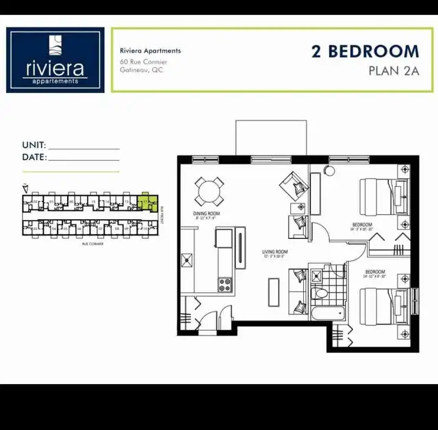 2 bedroom apartment