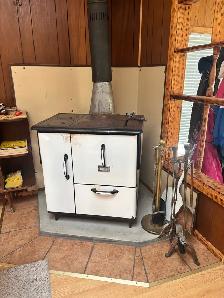 Wood cook stove