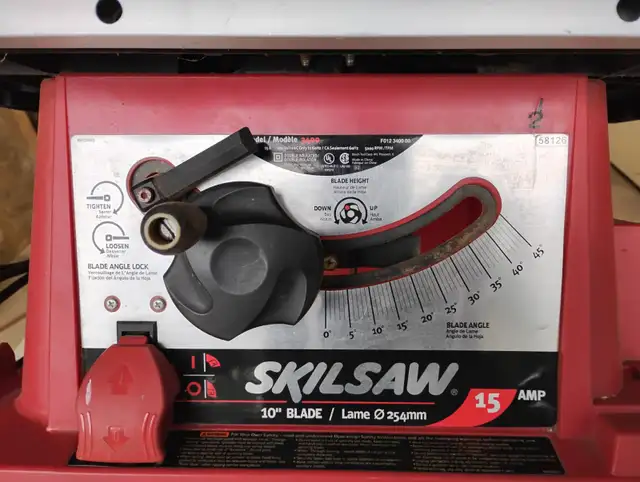 10'  TABLE SAW
