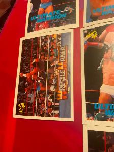Ultimate Warrior 1990 cards lot of 7. WWF, WWE - Photo 5