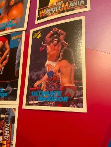 Ultimate Warrior 1990 cards lot of 7. WWF, WWE - Photo 7