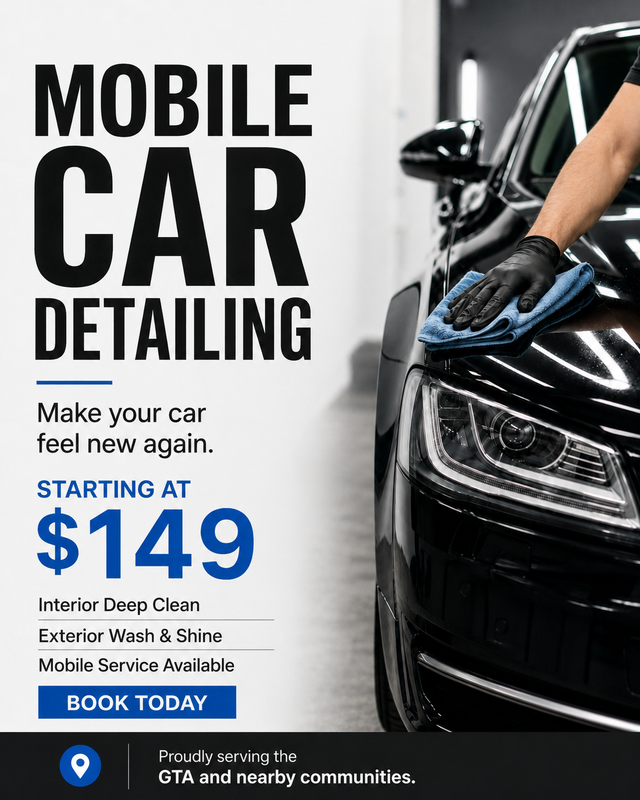 Car detailing - Interior and Exterior - Deep Clean