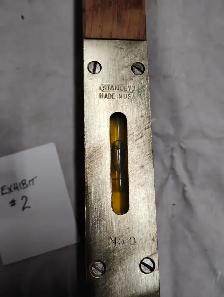 VINTAGE STANLEY CARPENTERS LEVEL