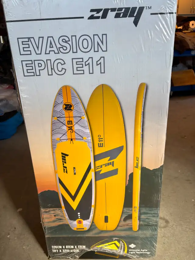 Paddleboard inflatable, paddle, high pressure pump, and backpack