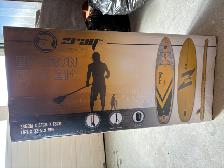 Paddleboard inflatable, paddle, high pressure pump, and backpack - Photo 4