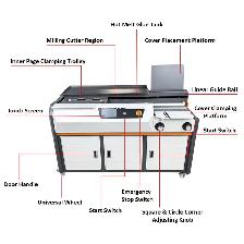 A3 Automatic Perfect Binding Machine 220V 2.3KW 122169 - Photo 9