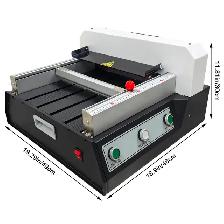 110V 12.6in Desktop Paper Cutter Auto Press Dual Protect 122174 - Photo 10