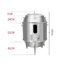2800PA Liquefied Gas Stainless Steel Duck Oven Roaster 220607 - Photo 9
