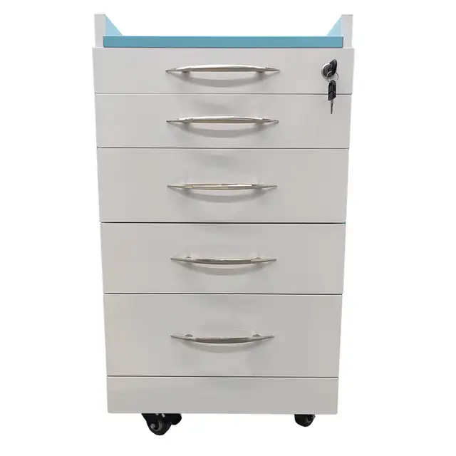 Dental storage cabinet Dental mobile cart move side 300471