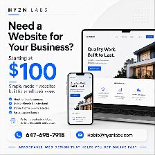 Affordable Business Websites From $100 | Toronto Web Design