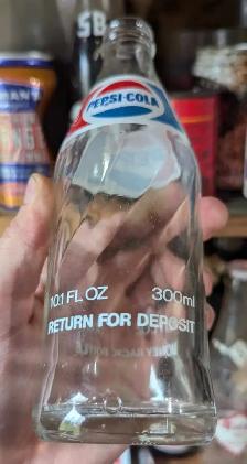 RARE 1970's VINTAGE PEPSI (10 OZ.) ACL SODA POP BOTTLE USA - Photo 5