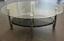 Glass Coffee Table & End Table - Photo 2