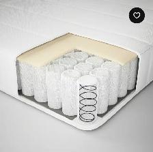 Ikea Queen Mattress, VESTEROY - Photo 3