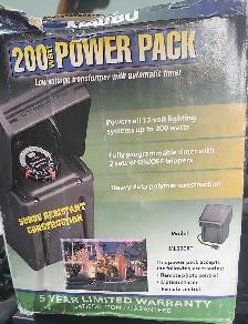 NEW MALIBU 200W LANDSCAPE LIGHT TRANSFORMER  INTERMATIC TIMER 35