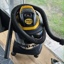 SHOP-VAC 4 GALLON STAINLESS STEEL WET/DRY VACUUM – TESTED – $35