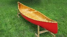A GREAT CANADIAN CEDAR-CANVAS CANOE - Photo 2
