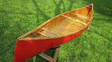 A GREAT CANADIAN CEDAR-CANVAS CANOE - Photo 3