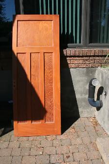 Porte de bois pleine 30 1\2'' x 79'' x 1 1\2'' Livraison possibl