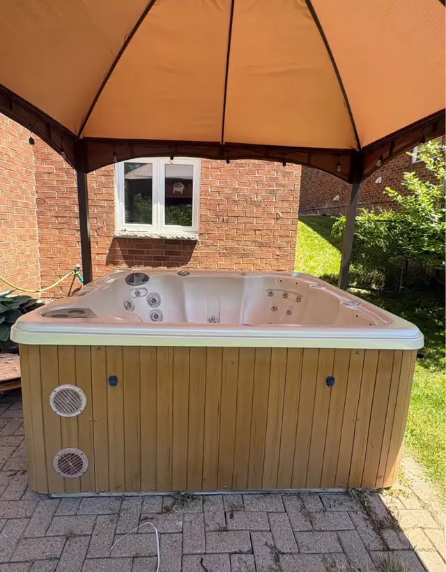 hot tub gone and unwanted junk
