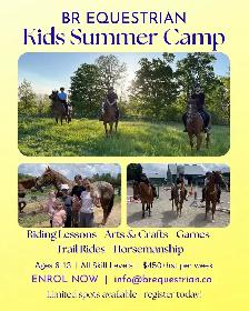 Kids Horseback Riding Summer Camp!