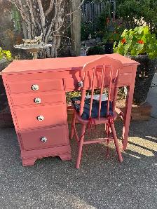 Nice Little Student’s Desk and Chair