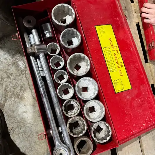 Heavy Duty Socket Set – Durable Mechanics Tool Kit for Workshop