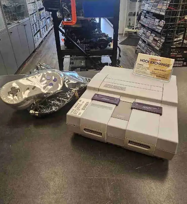 Original Super Nintendo Console