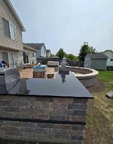 High-Quality Black Granite Countertops Slab⭐⭐ - Photo 3