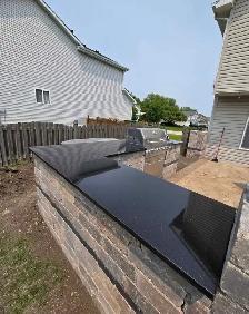 High-Quality Black Granite Countertops Slab⭐⭐ - Photo 6