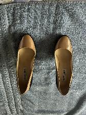 Jimmy Choo calf/patent nude/black 5 inch leather stilettos - Photo 3