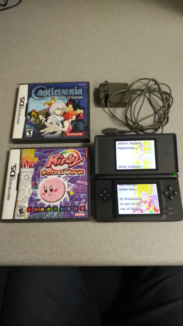 Nintendo DS   Kirby CIB   Castlevania CIB, New Battery