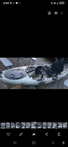 Premium Pedal Drive Fishing Kayak - with Extra Accessories! - Photo 4