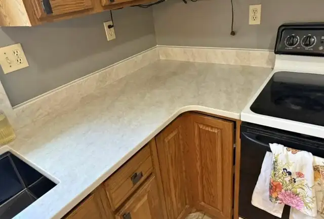⭐⭐White Quartz Kitchen Countertop ⭐⭐