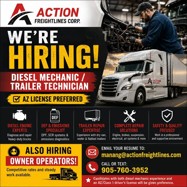 Diesel Mechanic/ Trailer Technician