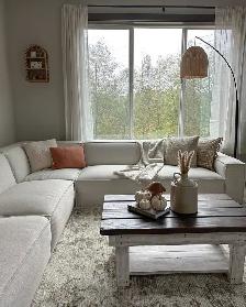 full living room setup