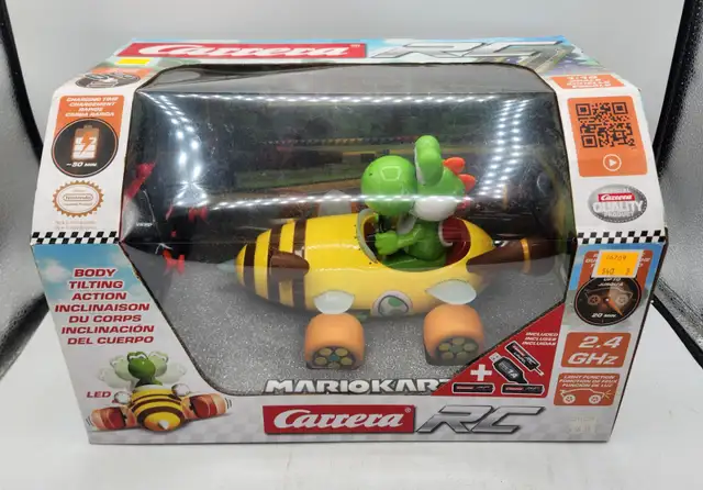Carrera Mario Kart RC Remote Controlled Car - Yoshi New in Box