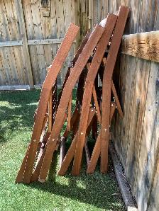 patio lounger and 4 foldable chairs - Photo 4