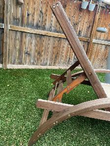 patio lounger and 4 foldable chairs - Photo 7