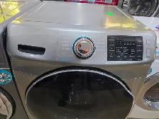 LIKE NEW! Samsung 27' Stainless Steel Front-Load Washer - Photo 2