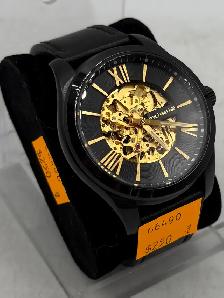 Michael Hill Automatic Skeleton Watch with Leather Band - No Box