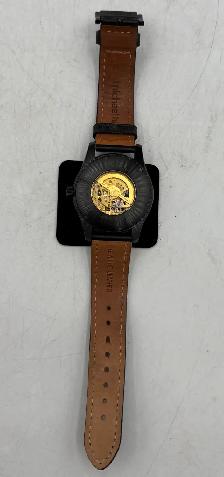 Michael Hill Automatic Skeleton Watch with Leather Band - No Box - Photo 4