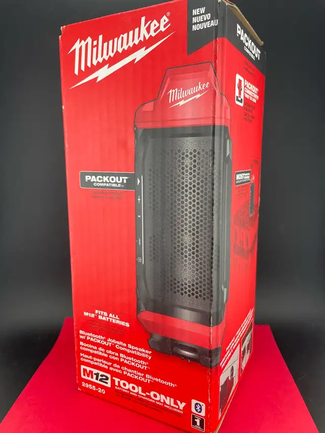 Milwaukee 2955 PACKOUT Bluetooth Speaker New