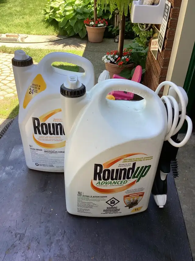 round up weed control brand new