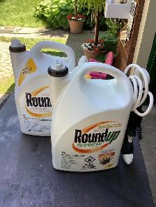 round up weed control brand new
