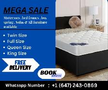 Mattress : Beds : Box Spring : Bed Frames (Cash on delivery )