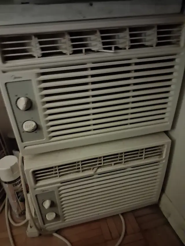 Two air conditioning units