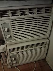 Two air conditioning units
