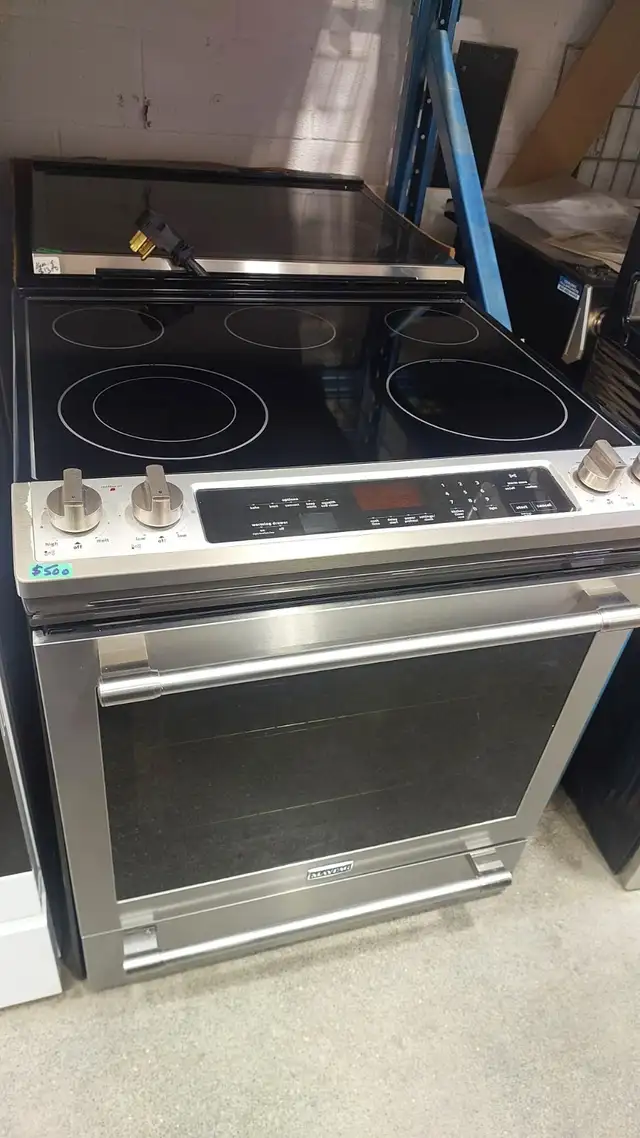 Stove - 30' Maytag Slide-In Electric - Used | Mega Sale