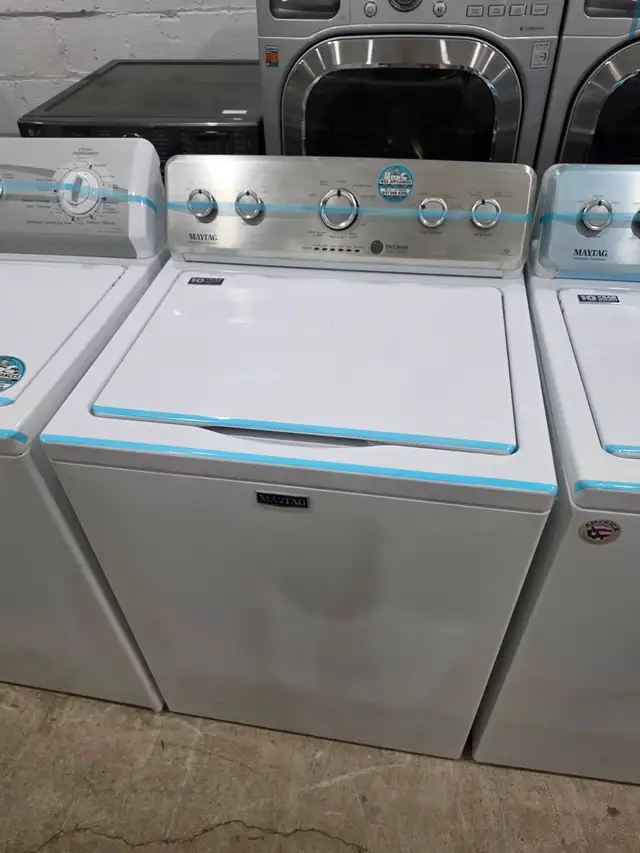 Maytag Commercial Technology 27' White Top-Load Washer Machine